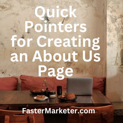 How to Create an About Us Page